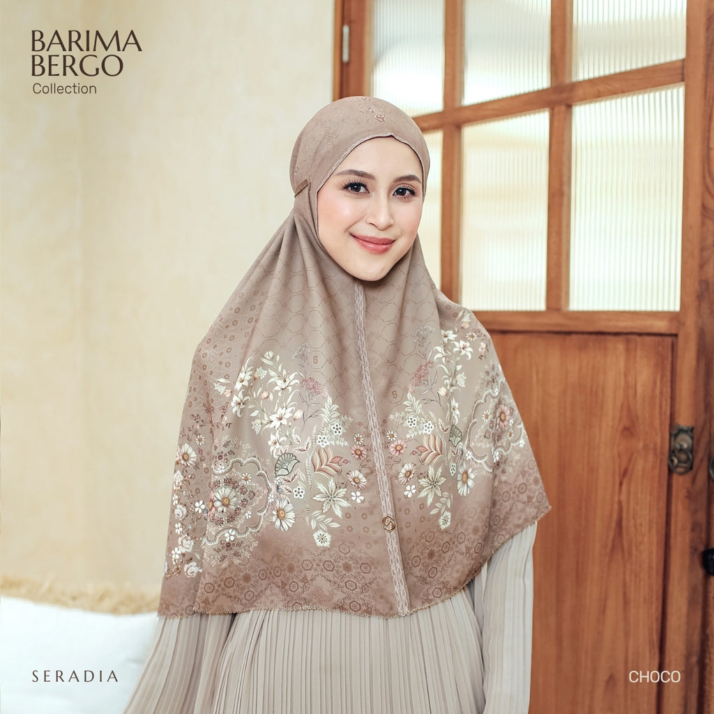 Seradia Hijab - Bergo Instant Motif Barima