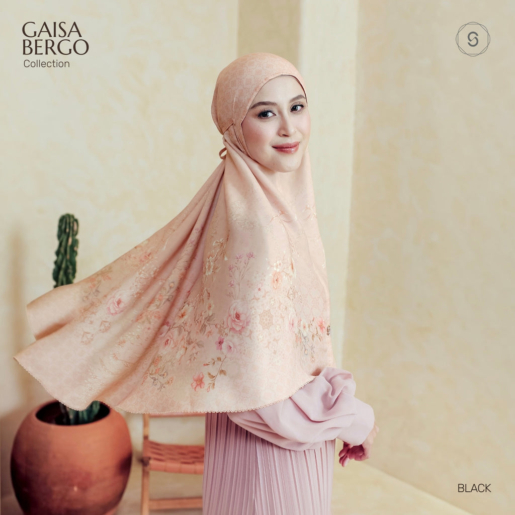 Seradia Hijab - Bergo Instant Motif Gaisa