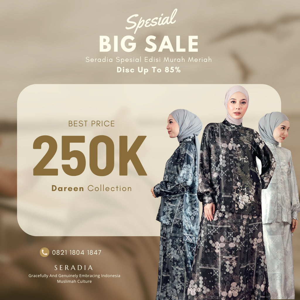 Seradia Dareen One Set - Navy