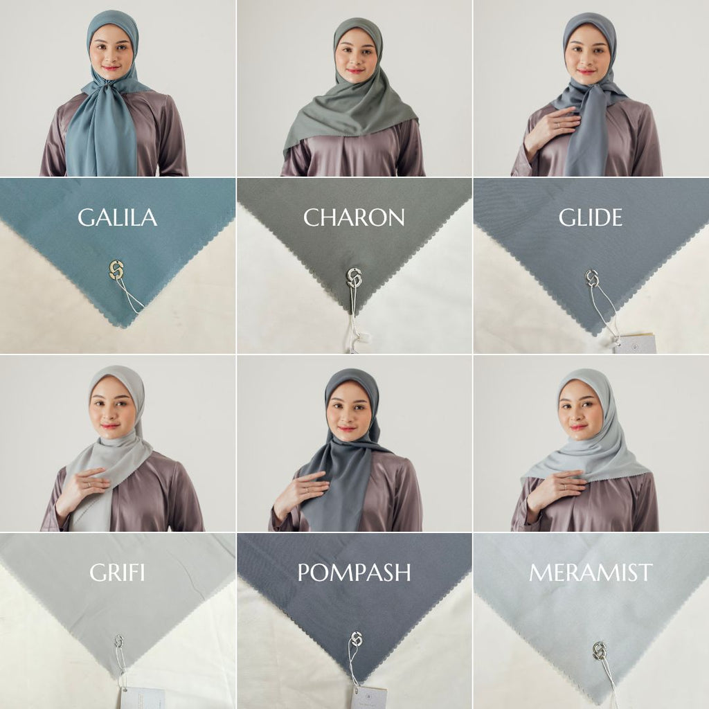 Seradia Hijab Segi Empat - Plainday Scarf 7