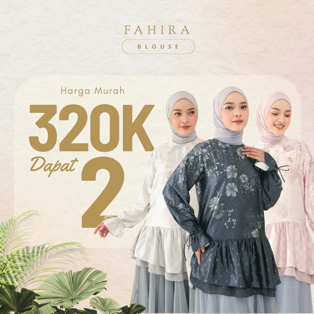 Seradia Fahira Blouse - Peach