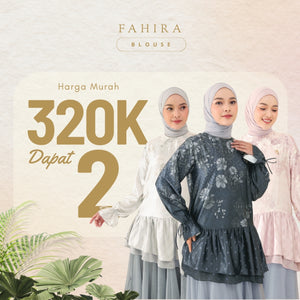 Seradia Fahira Blouse - Peach