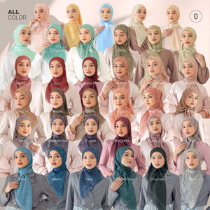 Seradia Hijab Segi Empat Monogram 2.0