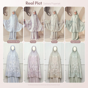 Seradia Saskara Prayer Set 2in1 - Free Sajadah Mini