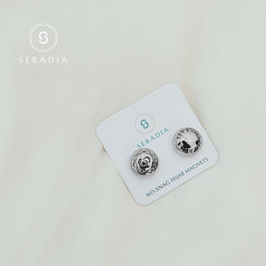 Seradia Pin Magnet No Tear Black