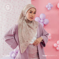 Seradia Hijab Segi Empat Blessed Monogram Hello Kitty Collection