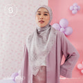 Seradia Hijab Segi Empat Blessed Monogram Hello Kitty Collection