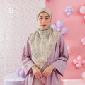 Seradia Hijab Segi Empat Blessed Monogram Hello Kitty Collection