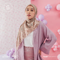 Seradia Hijab Segi Empat Blessed Monogram Hello Kitty Collection