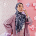 Seradia Hijab Segi Empat Blessed Monogram Hello Kitty Collection