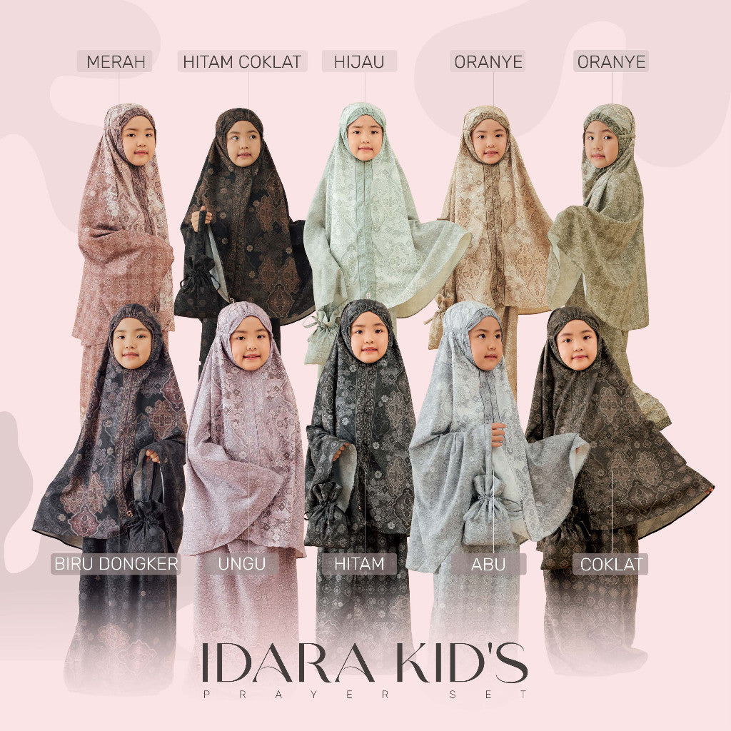 Mukena Idara Kid's - Seradia x Fitrop