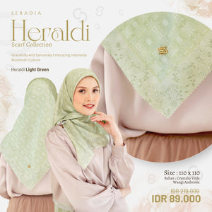 Seradia Hijab Segi Empat Heraldi