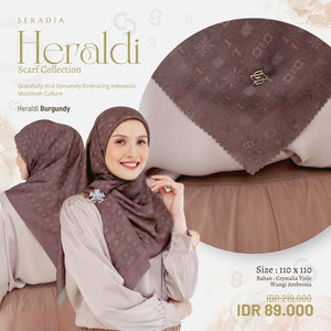 Seradia Hijab Segi Empat Heraldi