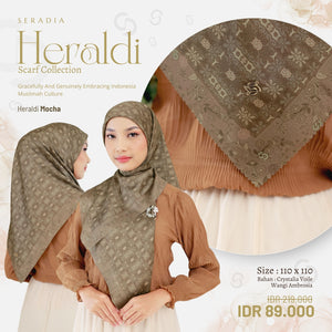 Seradia Hijab Segi Empat Heraldi