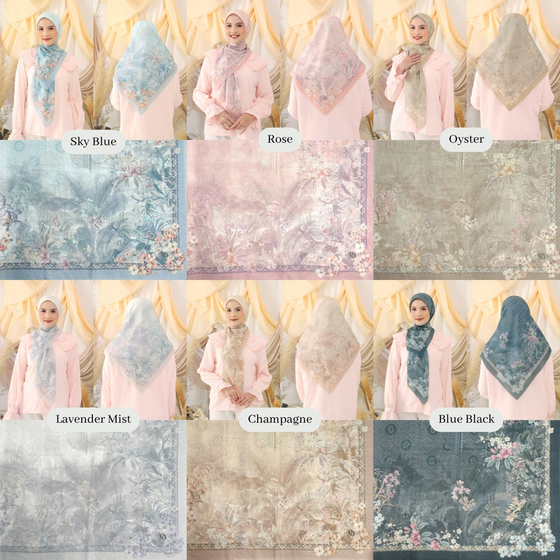 Seradia Hijab Segi Empat - Calyta Collection