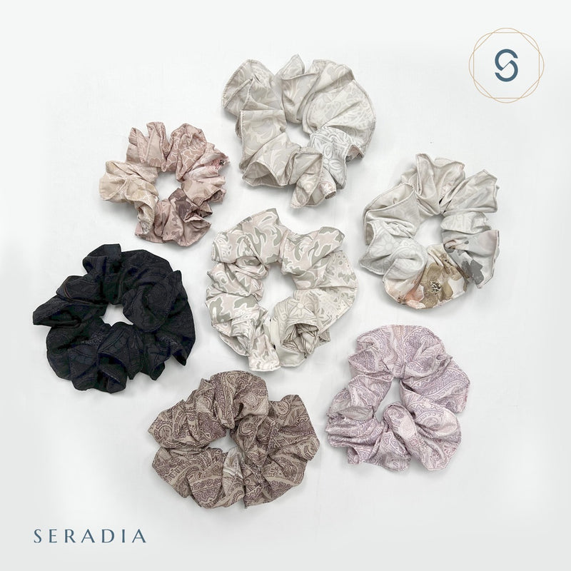 Seradia Scrunchies Ikat Rambut Wanita Lembut