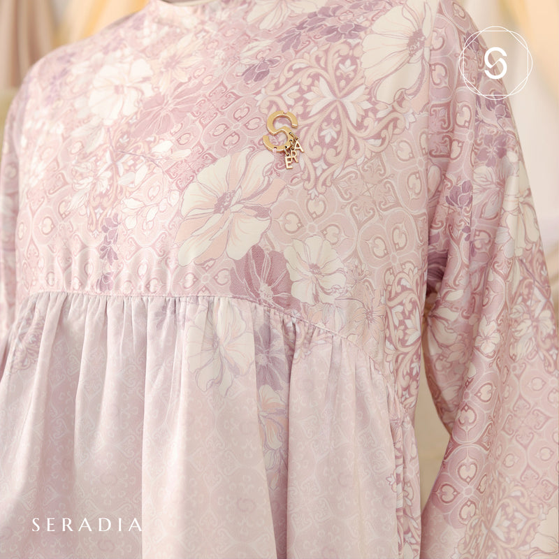 Seradia Camellia Dress - Pink Blush