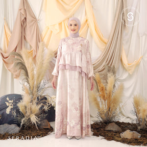 Seradia Camellia Dress - Pink Blush