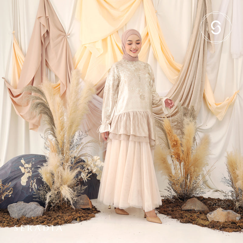 Seradia Fahira Blouse - Peach