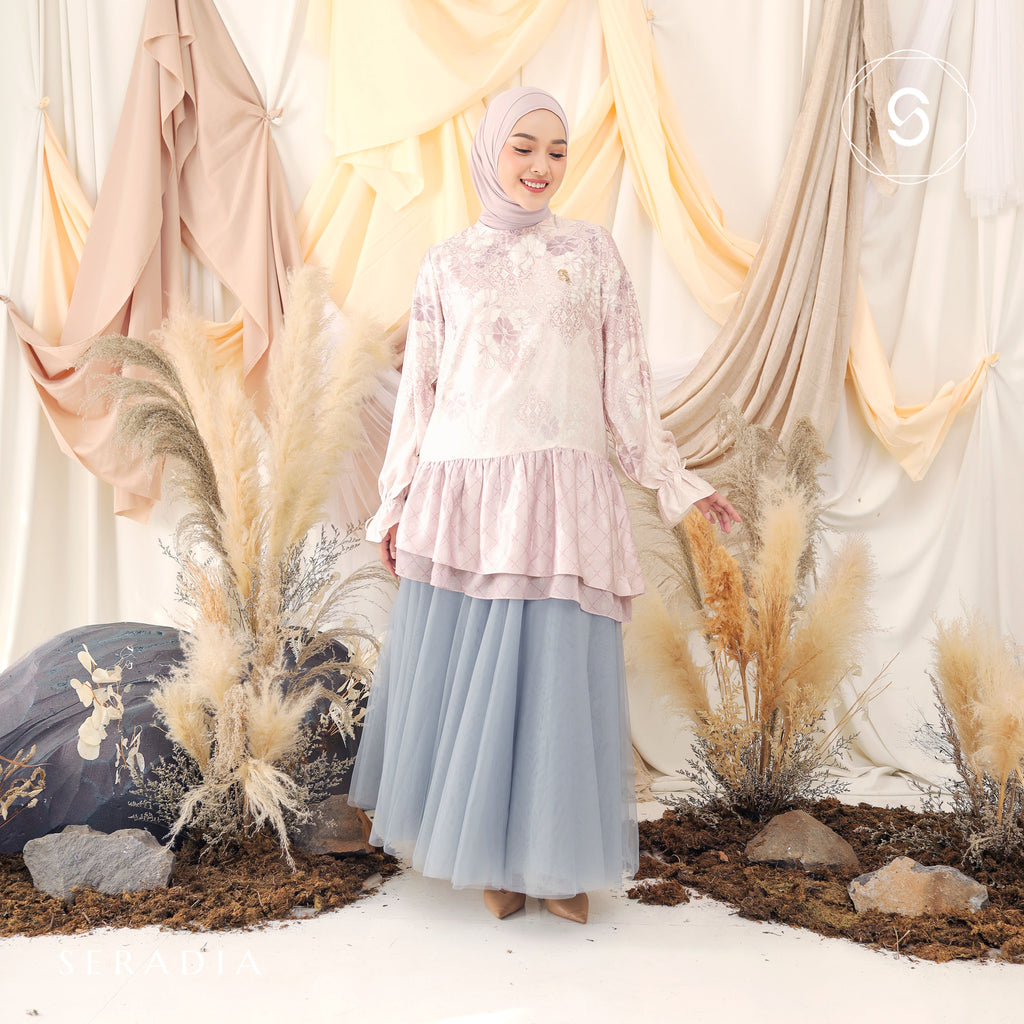 Seradia Fahira Blouse - Pink Blush