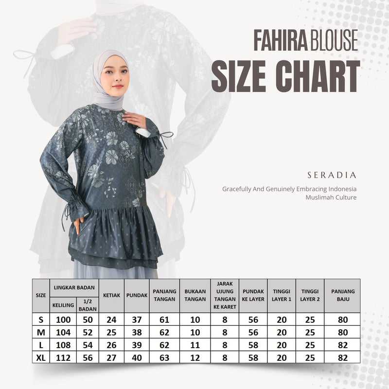 Seradia Fahira Blouse - Pink Blush