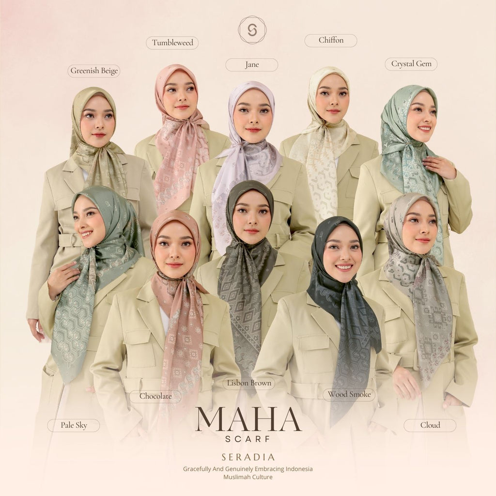 Seradia Hijab Segi Empat Maha Scarf