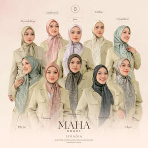 Seradia Hijab Segi Empat Maha Scarf