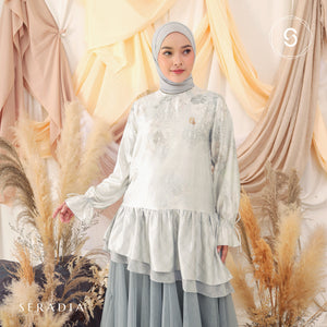 Seradia Fahira Blouse - Soft Green