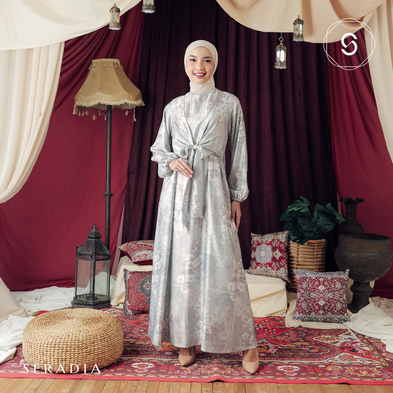 Seradia Aara Dress - Soft Grey