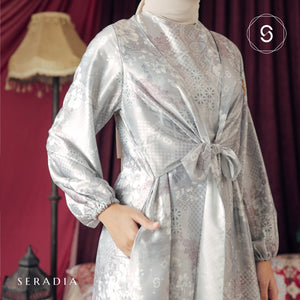 Seradia Aara Dress - Soft Grey