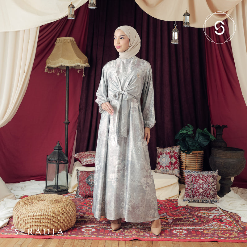 Seradia Aara Dress - Soft Grey