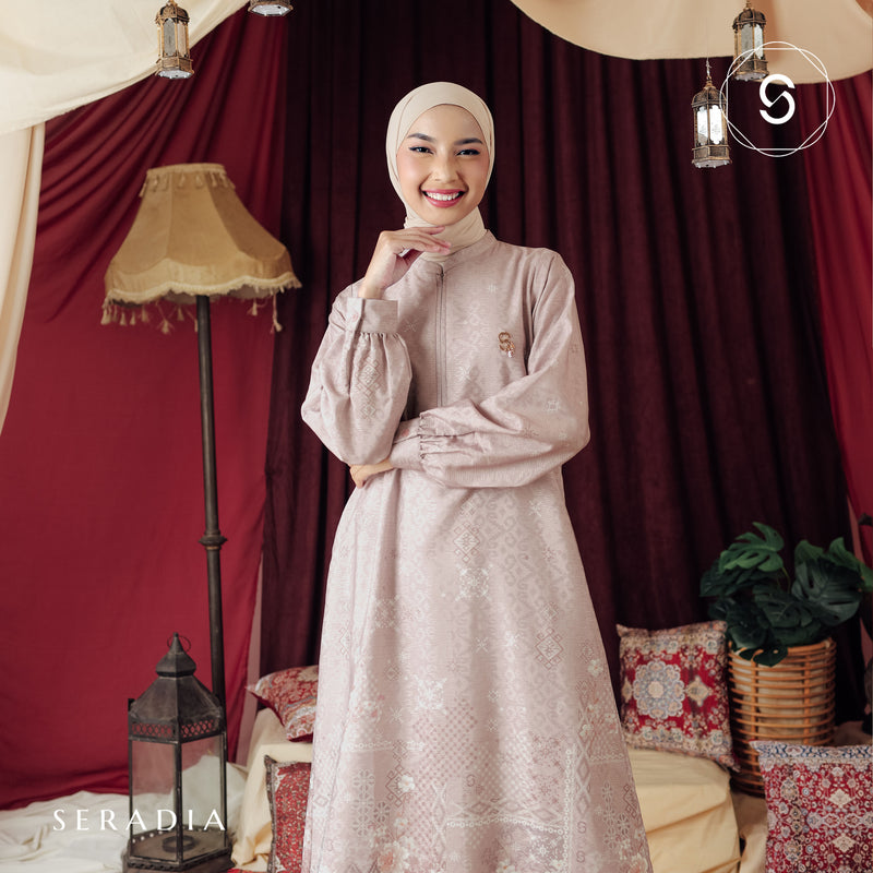 Seradia Afra Dress - Dusty Pink