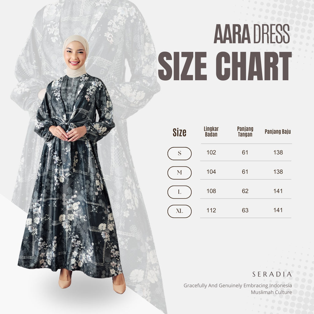 Seradia Aara Dress - Blue Black