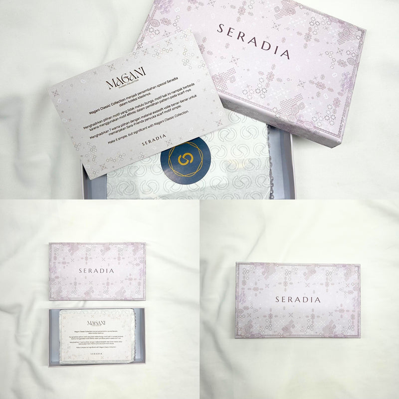 Seradia Hijab Segi Empat Magani Scarf - Classic Collection