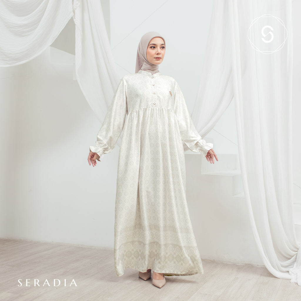 Seradia Anala Dress - Broken White