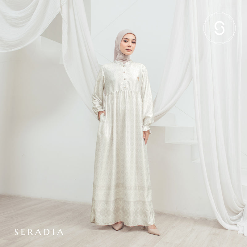 Seradia Anala Dress - Broken White