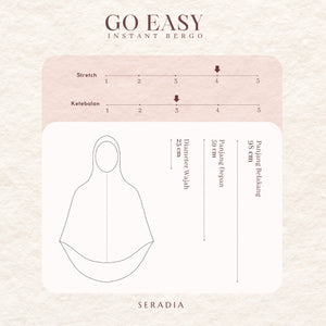 Seradia Hijab Go Easy Bergo Instant