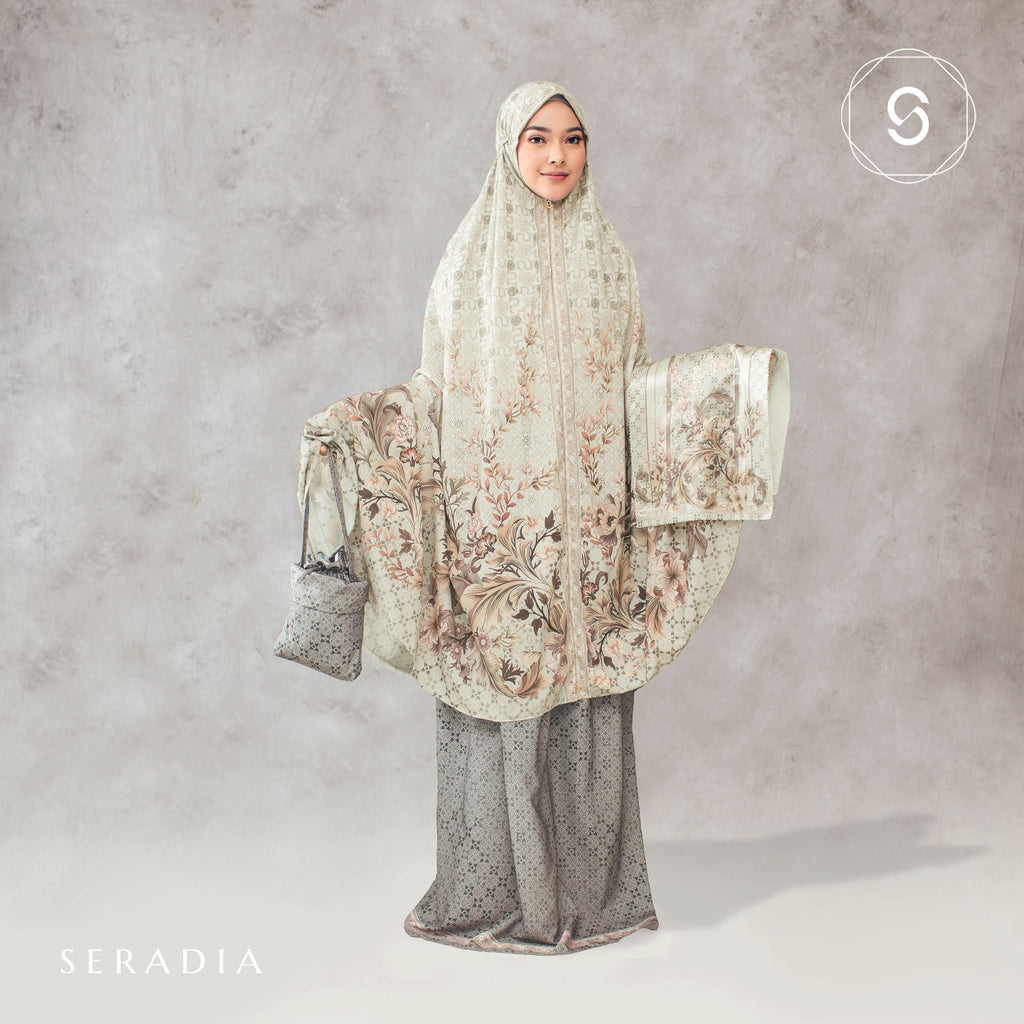 Seradia  Prayer Set 2in1 - Rasmi Collection - Lauda