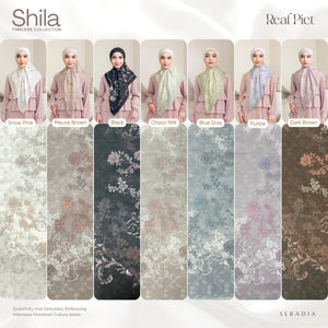 Seradia Hijab Segi Empat Shila - Timeless Collection