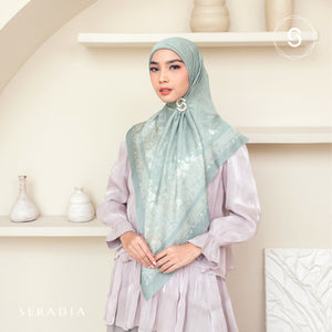 Seradia Hijab Segi Empat Khata - Timeless Collection
