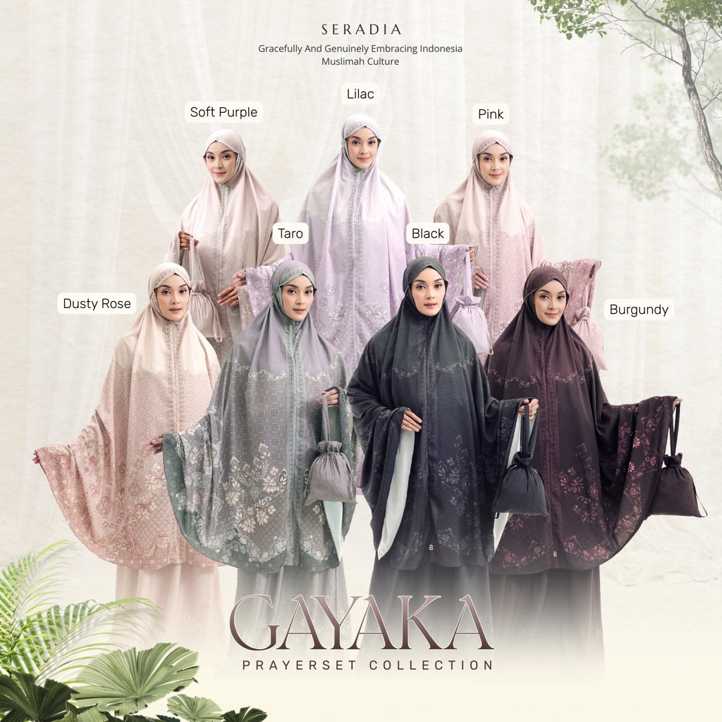 Seradia - Mukena Motif Gayaka 2in1