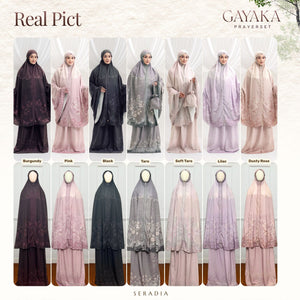Seradia - Mukena Motif Gayaka 2in1