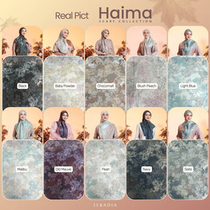 Seradia Hijab - Segi Empat Motif Haima - Classic Collection