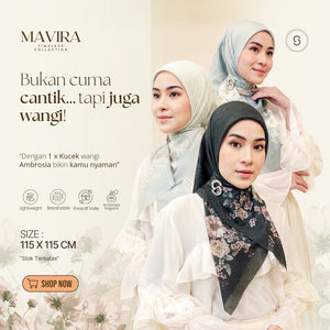 Seradia - Hijab Segi Empat Motif Mavira - Timeless Collection
