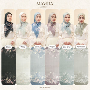 Seradia - Hijab Segi Empat Motif Mavira - Timeless Collection