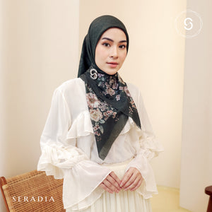 Seradia - Hijab Segi Empat Motif Mavira - Timeless Collection