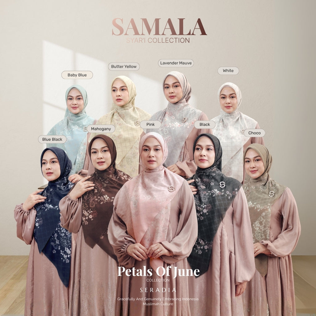 Seradia Hijab Segi Empat Samala - Syar'i Collection