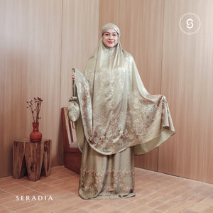 Seradia - Mukena Motif Suhma 2in1 - Petals Of June Collections