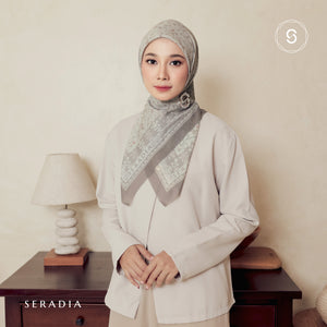 Seradia Hijab - Segi Empat Motif Gimara - Timeless Collection