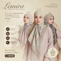 Seradia Hijab - Segi Empat Motif Lemira - Timeless Collection